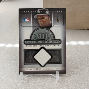 2005 Fleer Classic Clippings MLB Game-Worn Jersey Collection Frank Thomas - Picture 1 of 2