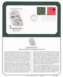 First Day Cover, Postal Commemorative Society 2012, Earthscapes, 4710i, 4710j - Picture 1 of 2