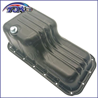 Front Engine Oil Pan W/ Drain Plug For 2013-2015 Chevrolet Chevy Spark Foto 1 de 4