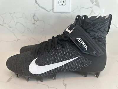 Botines de fútbol Nike Alpha Menace Elite 2 Flyknit negros AO3374-001 para hombre talla 13 Foto 1 de 4