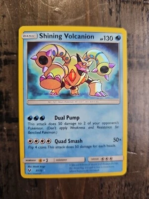 Shining Volcanion - 27/73 - Shining Legends NM - Image 1 of 4