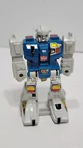 Takara 1984 G1 Transformer Twin Twist Action Figure Drill Blue & Gray - Picture 1 of 3