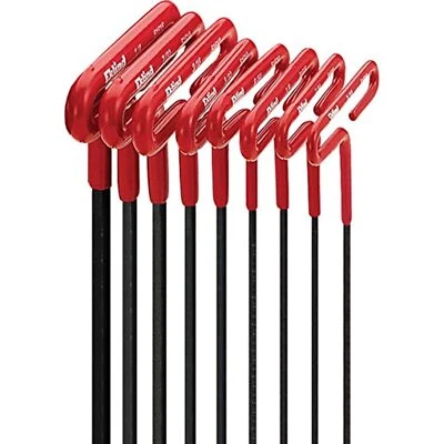 EKLIND 53168 Cushion Grip Hex T-Key allen wrench - 8pc set SAE Inch Sizes - Image 1 of 4