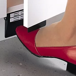Foot Activated Door Opener for Hinged Base Cabinet Doors - Picture 1 of 8