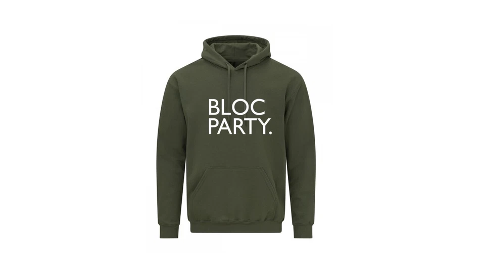 BLOC PARTY...HELICOPTER... MUSIC HOODIE... SIZE XL - Image 1 of 1