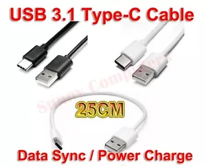 Short USB Type-C Adapter Cable Charger For Apple iphone 16 Pro Max Plus 25CM AU - Bild 1 von 2