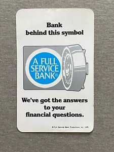 1979 Dallas Cowboys Spielplan NFL Football FIRST NATIONAL BANK OF MESQUITE - Bild 1 von 2