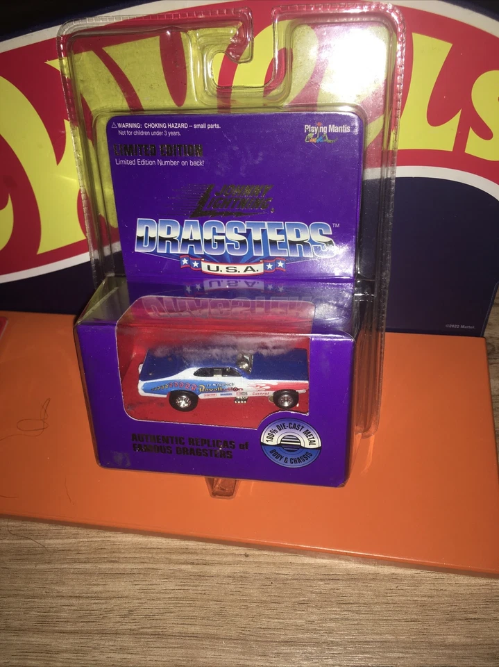 Johnny Lightning 320-27 Dragsters EE. UU. Ed McCollochs Revolution Demon #47/4800 Foto 1 de 4