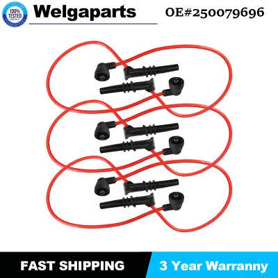 Cable de cable de bujía de encendido St of 6 para Volkswagen Passat Audi A4 250079696 Foto 1 de 4