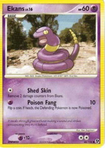 2x (pok-GE-066) Ekans (C) Pokemon D&P Great Encounters Card # 66 - Picture 1 of 1