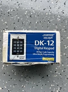 SECURITRON DK-12 Digital Access Keypad,99 User Code - Picture 1 of 2