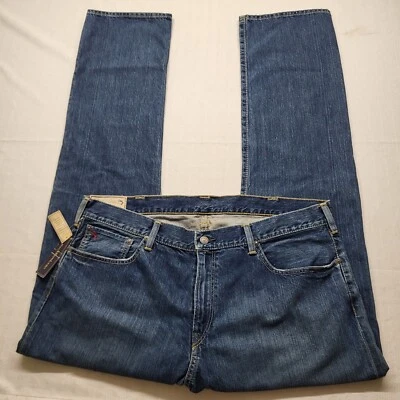 Polo Ralph Lauren Jeans Hampton Straight Mens 39/35 Blue Medium Wash Cotton - Image 1 of 4