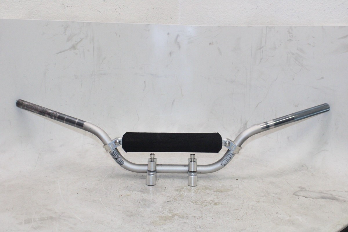 Dirt Bike Handlebars Dirt Bike TUSK T-10 Aluminum 7/8" Handlebar Mini CR High Bend Silver For Honda Crf125f E 1280855 Powersports Handlebars - Foto 5