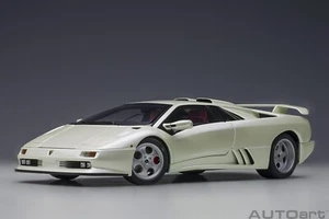 LAMBORGHINI DIABLO SE30 JOTA BALLOON WHITE 1:18 COMPOSITE by AUTOart 79141 RARE - Picture 1 of 12