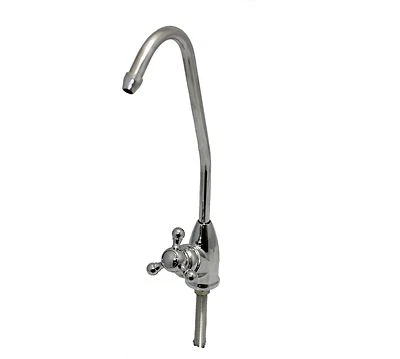 4 Long Reach Chrome Faucet with Ceramic Closure for Reverse Osmosis and Others - Image 1 of 3