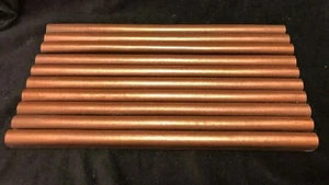 Pack of 10 - 12" Edge Trim Tile Brown Bathroom Kitchen Pencil Ceramic Molding - Picture 1 of 4