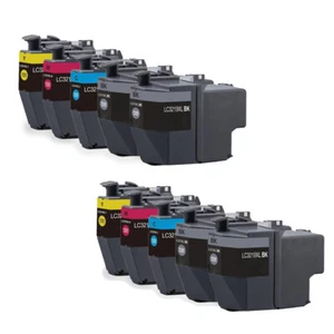 LC3219XL 2 juegos completos + 2 cartuchos de tinta compatibles negros EXTRA paquete de 10 artículos - Imagen 1 de 1