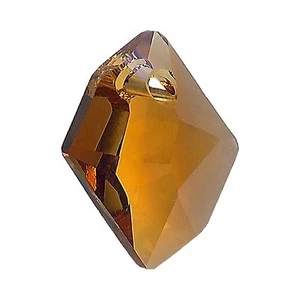 6680 14 T *** 1 SWAROVSKI COSMIC ANHÄNGER 14mm TOPAS, mit vergoldetem Widder - Bild 1 von 3