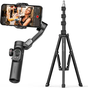 Phone Gimbal Stabilizer 3 Axis Smartphone Foldable Gimbal for iPhone Gimble - Picture 1 of 9