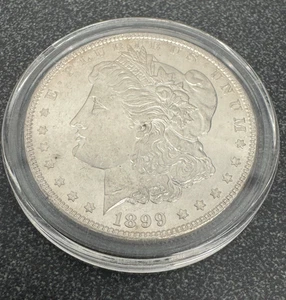 1899 BU Morgan Silver Dollar - Picture 1 of 9