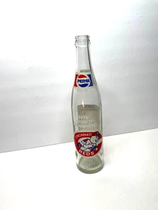 WORLD CHAMPIONS CINCINNATI 1975 ROJO CONMEMORATIVO BOTELLA DE VIDRIO PEPSI - Imagen 1 de 9