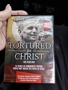 TORTURED FOR CHRIST THE FILM DVD (PASTOR RICHARD WURMBRAND STORY) NEW/SEALED - Picture 1 of 3