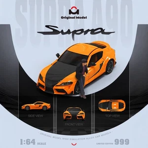 Original Model 1/64 Toyota Supra Speed and Passion Simulation Alloy Car Model - Picture 1 of 18