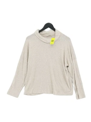 Oasis Women's Jumper XL Cream Viscose with Elastane, Polyester Pullover - Image 1 of 4