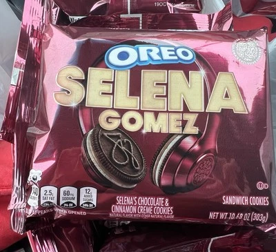 SELENA GOMEZ OREOS Chocolate Cinnamon Horchata Cookies 303g 10.68oz Limited New