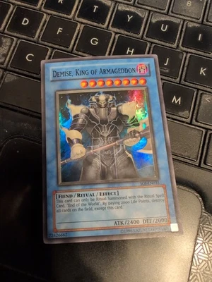 VLP - Demise, King Of Armageddon - Super - SOI-EN035 - Yu-Gi-Oh - Image 1 of 2