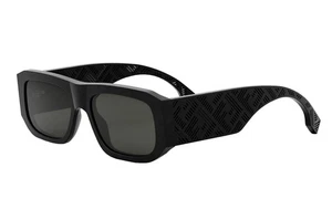 Nuevo con caja Unisex Fendi FE 40106 I Logo Negro Inyectado Gafas de sol Italia - Imagen 1 de 6