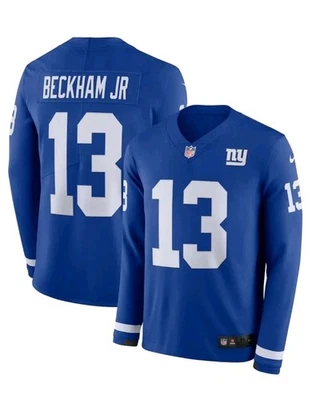 Camiseta deportiva térmica de manga larga Nike AH5753-404 NFL New York Giants Odell Beckham Jr Foto 1 de 3