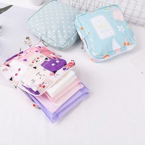 Lindas bolsas de almacenamiento de servilletas sanitarias de gran capacidad dibujos animados niñas4635 - Imagen 1 de 43