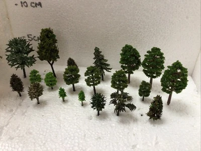 N Scale   Set Of 20 Trees ,  Multi Styles Forest , Foliage, Scenery WUH8 - Image 1 of 4