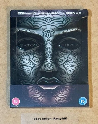 KINGDOM OF HEAVEN - UK EXCLUSIVE 4K + BLU RAY STEELBOOK - NEW & SEALED - Image 1 of 4