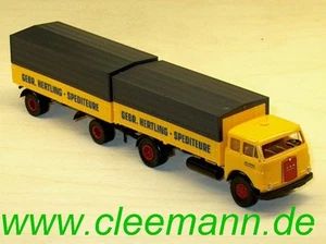 Brekina 1:87 78350 MAN GEBR.HÄRTLING SPEDITEURE 4026538783501 Auslaufmodell, ne - Bild 1 von 1