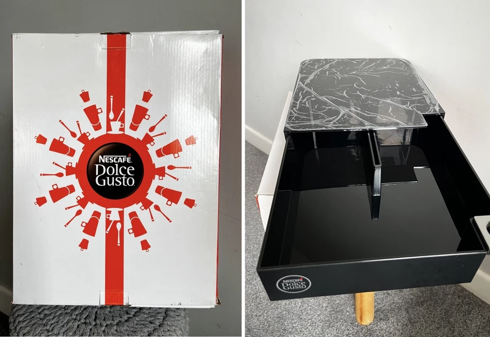 Genuine Nescafé Dolce Gusto Capsule Drawer Holder Black Silver NEW in Box - Image 1 of 4