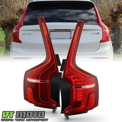 For 2016-2024 Volvo XC90 LED Tail Lights Brake Lamps Replacement Left+Right - Image 1 of 4