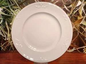 VILLEROY & BOCH Bone China FIORI Weiß - edler Speiseteller Ø 27cm - Bild 1 von 3
