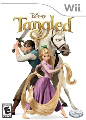 Tangled (Nintendo Wii, 2010) Complete CIB! Disc Near Mint Tested! - Image 1 of 3