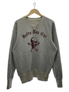 WAREHOUSE Sweatshirt gray 44 Used - Picture 1 of 6