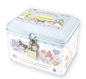 Sanrio characters Hello Kitty My Melody Cinnamoroll can piggy bank Key kawaii - Picture 1 of 14