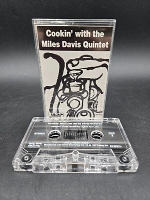 Cookin' with the Miles Davis Quintet Cassette Tape Jazz Heritage Foto 1 de 4