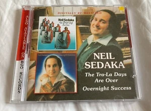 Neil Sedaka 2 CD BGO - Tra-La Days Are Over & Overnight Success - Picture 1 of 2