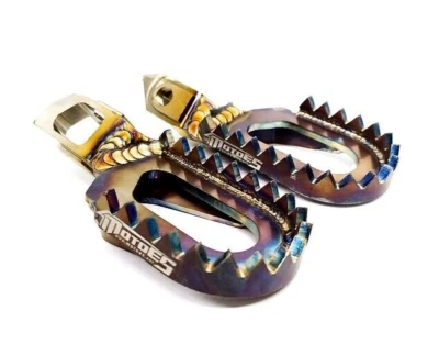 Foot Pegs Stainless TBI KTM HUSKY GASGAS 2023-2026 Offset  -5 -5 mm - Image 1 of 4