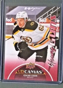 2021-22 Upper Deck Canvas #C102 Oskar Steen YG Boston Bruins - Bild 1 von 1
