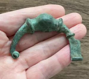 FRIGIO ANTIGUO. BROCHE GRANDE DE BRONCE QUE DATA DE LOS SIGLOS 8-7 a.C. - Imagen 1 de 8