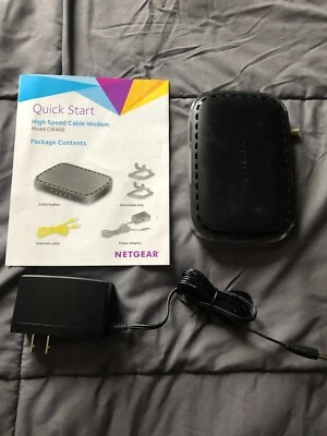 Netgear DOCSIS 30 (CM400-100NAS) 340 Mbps Foto 1 de 4