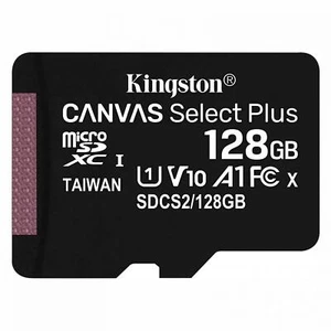 128GB MEMORY CARD KINGSTON HIGH SPEED MICROSD CLASS 10 MICROSDXC for PHONES - Picture 1 of 5