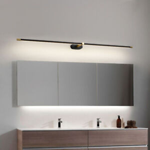 LED Vanity Light Mirror Lamp Modern Bathroom Wall Sconce Linear Wall Lighting 